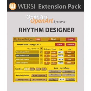 Wersi Rhythm Designer Software (4003195) for OAS купить