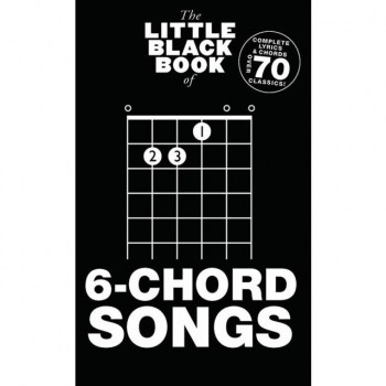 Wise Publications Little Black Book 6-Chord Song Lyrics, Chords купить