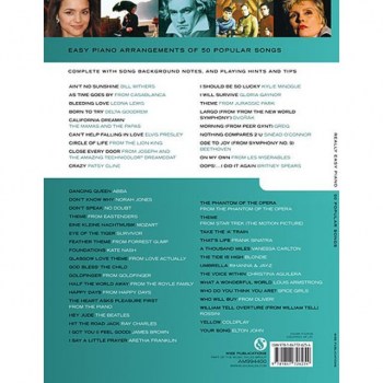 Wise Publications Really Easy Piano: 50 Popular Songs купить