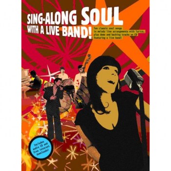 Wise Publications Sing-Along Soul With Liveband Book and CD купить