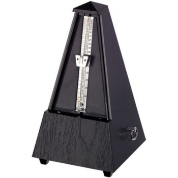 Wittner M 845 161 Metronom KU/Black Plastic, Pyramid Form no Bell купить
