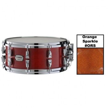 Yamaha Absolute Maple Hybrid Snare 14"x6, Orange Sparkle #ORS купить