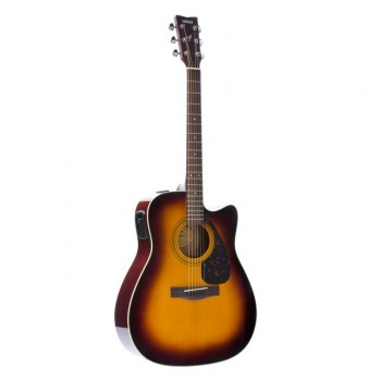 Yamaha FX370C Electro Acoustic Guitar , Tobacco Brown Sunburst купить