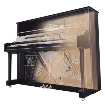 Yamaha U1 TA2 TransAcoustic (Polished Ebony) купить