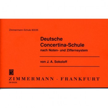 Zimmermann Verlag Deutsche Concertinaschule (40) J.A. Solohof купить