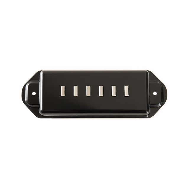 Купить Roswell Pickups P90 Staple Dogear Neck Black цена и P90