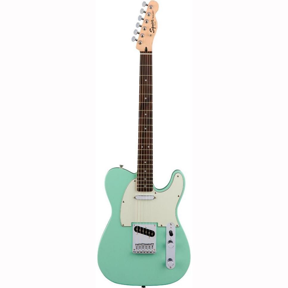 squier fsr bullet telecaster surf green